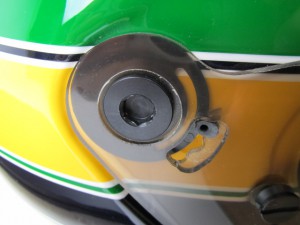 シールド取り付け部分 シールド取り付け部分