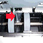 Foreign matter printer