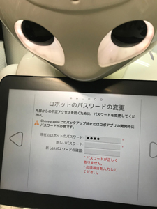ペッパー パスワード解除 トラブル