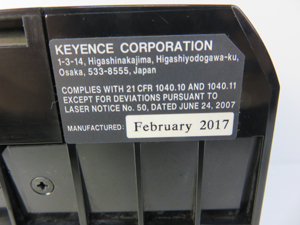 KEYENCE キーエンス 超高速インラインプロファイル測定器 未使用品
