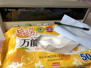 万能クリーニングシート 専用クロス 綿棒