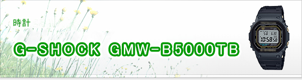 G-SHOCK GMW-B5000TB買取