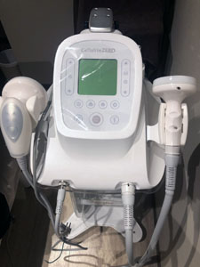 美容機器 ビニールカバー 剥がさずに