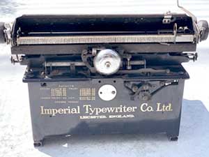 インペリアル MPERIAL タイプライター タイプ