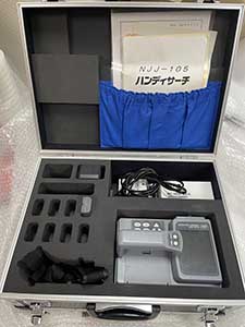 JRC 日本無線 鉄筋探査機 ハンディサーチ 梱包 内容物 確認
