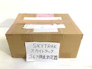 SKYTRAK スカイトラック ゴルフ弾道測定器の梱包