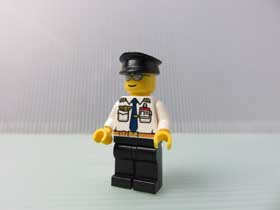 LEGO レゴ ミニフィグ パイロット