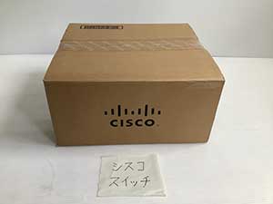 Cisco シスコ スイッチ 梱包