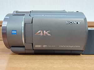 ソニー 4Kビデオカメラ買取