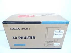 ELEGOO Saturn 2 8Kモノクロ LCD 10インチ 3Dプリンター UV樹脂光硬化プリンタ