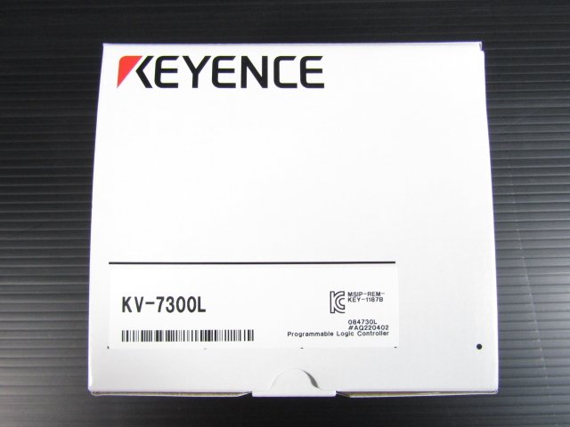KEYENCE CPUユニット KV-7300L 新品
