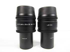 Leica HC PLANs 10x/25 接眼レンズ 2個セット 新品