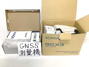 ソキア GNSS受信機 梱包