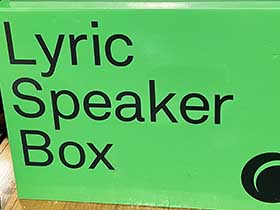 Lyric Speaker Box 中古