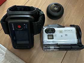 SONY ウェアラブルカメラ 中古