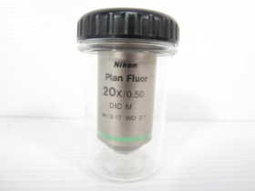 Nikon plan fluor 20x/0.50 DIC M ∞/0.17 WD 2.1 対物レンズ 中古