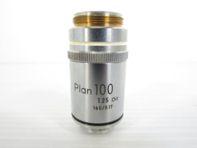 Nikon Plan 100 1.25 Oil 160/0.17 対物レンズ 中古