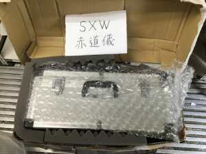 SXW赤道儀の梱包