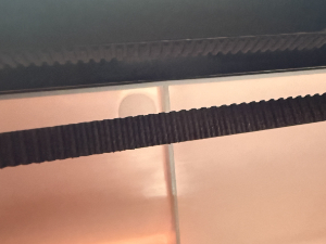 3Dプリンター ベルト 伸びている