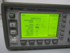 Keysight キーサイト 計測画面
