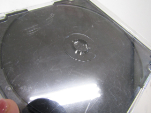 CNCフライス盤 インストールCDケース 傷
