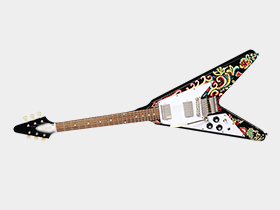 Jimi Hendrix Love Drops Flying V Left-Hand