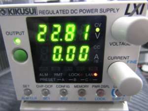 菊水 直流電源 正常動作