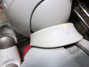 アイボ AIBO 首元に汚れ