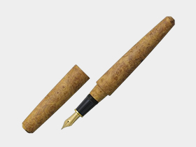 プラチナ万年筆 花梨瘤