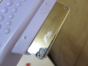 エストラボ 脱毛器 ハンドピース先端 汚れ