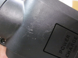 電気自動車 充電ケーブル コントロールボックス 傷