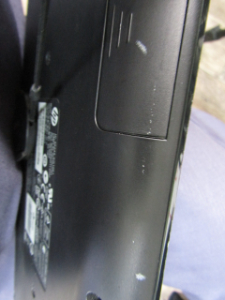 peek a body ピーク ア ボディ キーボードキーボードに汚れ汚れ