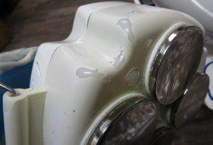 キャビテーション キャビテーションヘッド 塗装剥がれ