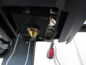 3Dプリンター エクストルーダー内 汚れ