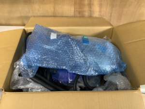 電気自動車 充電ケーブルの梱包