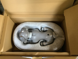 aibo 黒ごま エディションの梱包