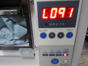 三共空調 毛髪・塵埃除去機 取るミング 動作確認