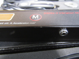 振動計 本体 傷