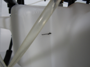 農薬散布ドローン 透明ホース 埃 汚れ