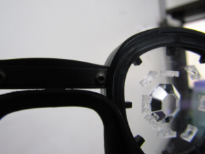 Kubota Glass クボタメガネ 金属の螺子部分 青錆