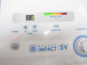 超短波美容器 動作確認