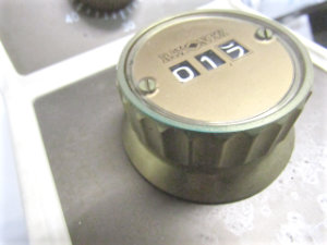 レヨメーターデジタル 本体のダイヤル周辺 汚れ 使用感