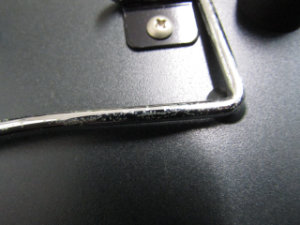 HFトランシーバー メッキ金具 広範囲 サビ斑点