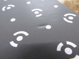 3Dスキャナー キャリブレーションボード 凹み